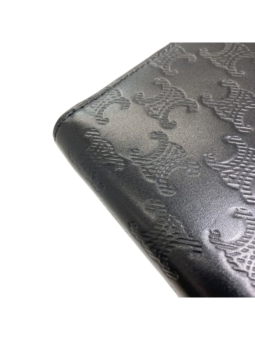 Celine Triomphe Wallet Leather